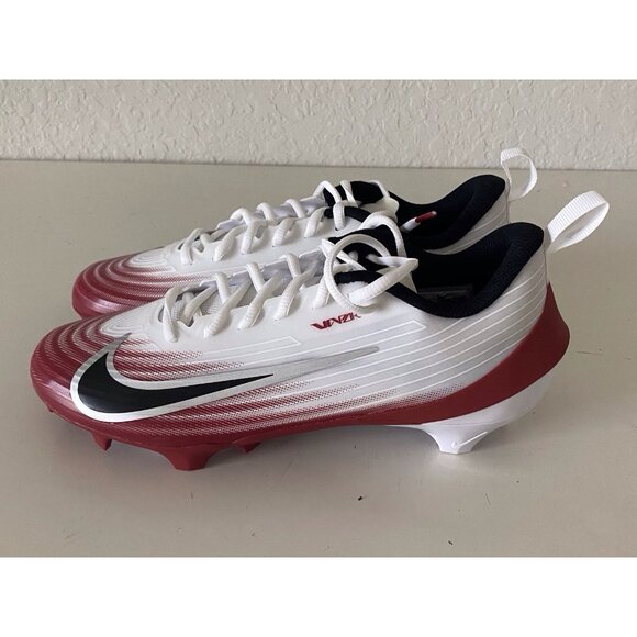 Nike Vapor Speed 3 TB Red White Football Cleats HM8849-102 Men's Size 9 - Picture 6 of 11